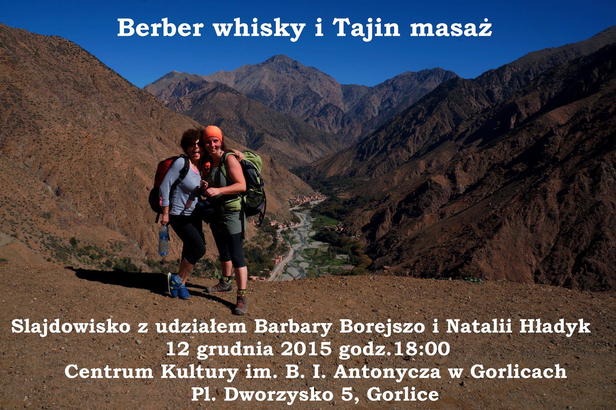 Berber whisky i tajin masaż