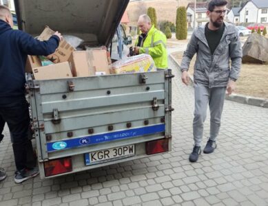 Za nami pierwszy tydzień pomocy humanitarnej dla Ukrainy i ludzi uciekających przed wojną