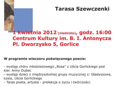 Uniwersalne wartości w twórczości Tarasa Szewczenki