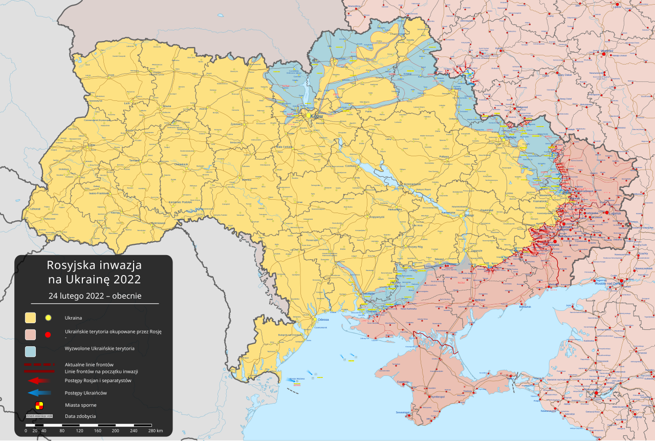 Trzecia rocznica napaści Rosji na Ukrainę